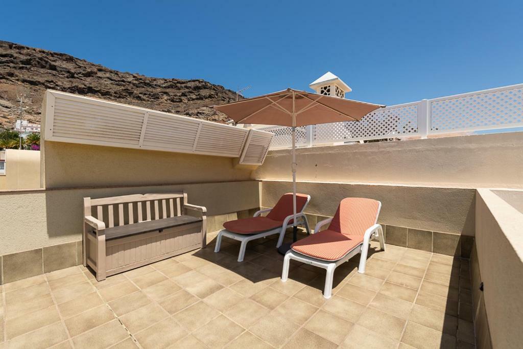 Sunny Sky Apartment Puerto De Mogan Exteriör bild